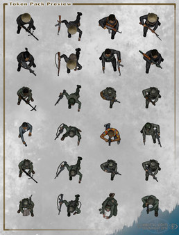Fantasy Grounds - Top Down Tokens - Vietnam Soldiers for steam Fantasy Grounds - Top Down Tokens - Vietnam Soldiers for steam