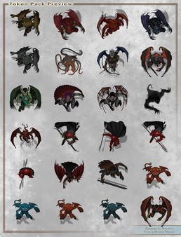 Fantasy Grounds - Top Down Tokens - Demons for steam Fantasy Grounds - Top Down Tokens - Demons for steam