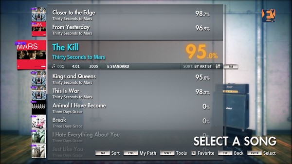 Rocksmith® 2014 – Thirty Seconds to Mars - “The Kill”