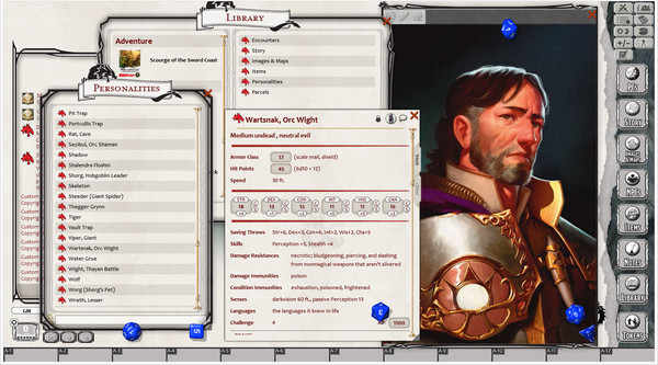 Fantasy Grounds - D&D Scourge of the Sword Coast for steam Fantasy Grounds - D&D Scourge of the Sword Coast for steam