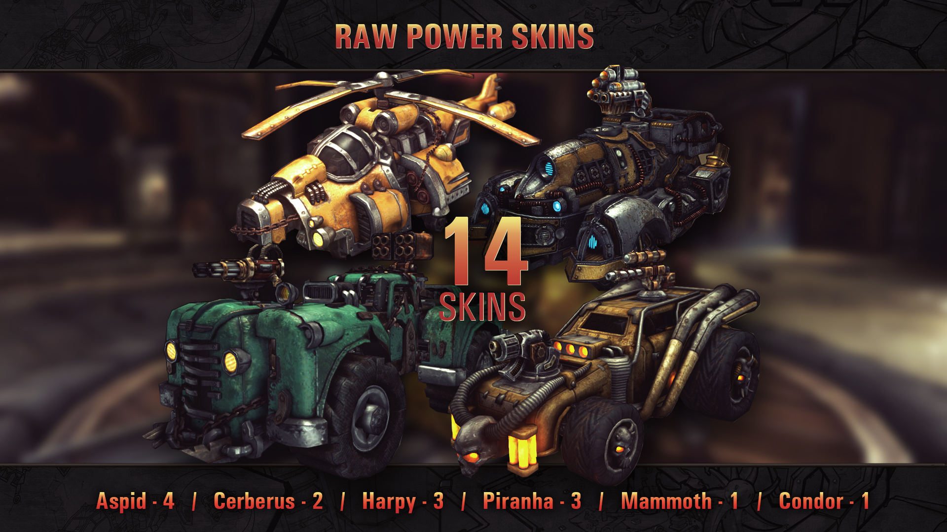 Badland Bandits - Raw Power Skins Featured Screenshot #1