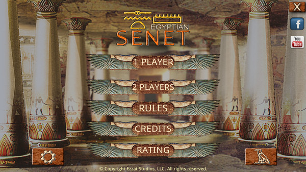 скриншот Egyptian Senet 2