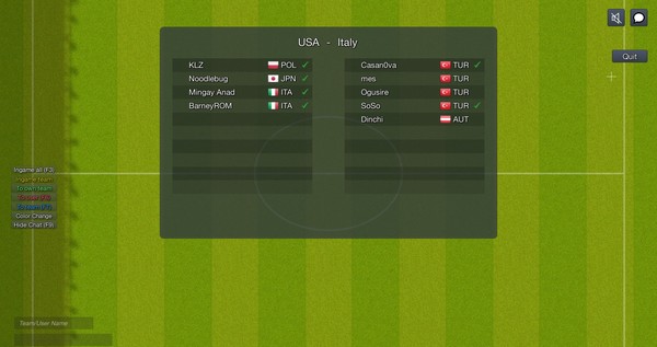 скриншот World of Soccer online 3