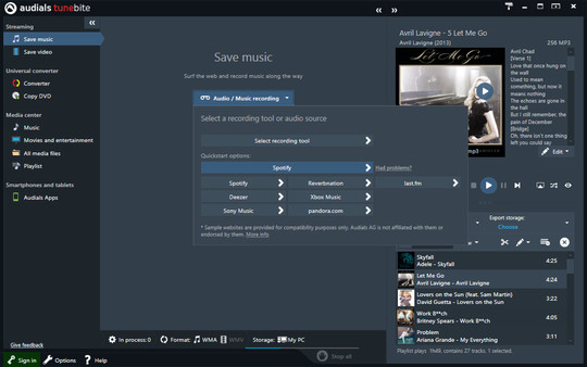 Audials Tunebite 12 - Upgrade to Platinum for steam Audials Tunebite 12 - Upgrade to Platinum for steam