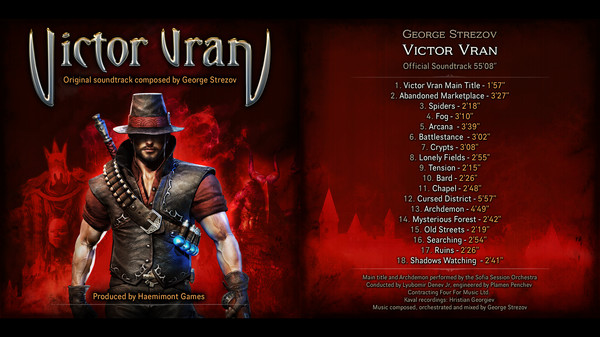Victor Vran: Original Soundtrack and Artbook for steam Victor Vran: Original Soundtrack and Artbook for steam