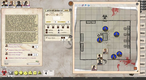 скриншот Fantasy Grounds - War of the Dead Chapter 1 for Savage Worlds 0