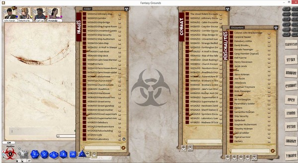 скриншот Fantasy Grounds - War of the Dead Chapter 1 for Savage Worlds 3