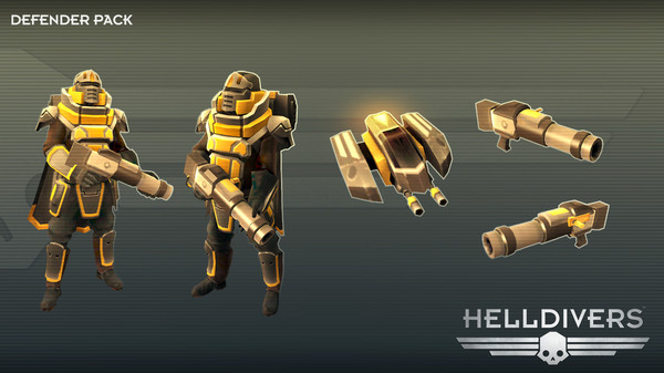 KHAiHOM.com - HELLDIVERS™ - Defenders Pack