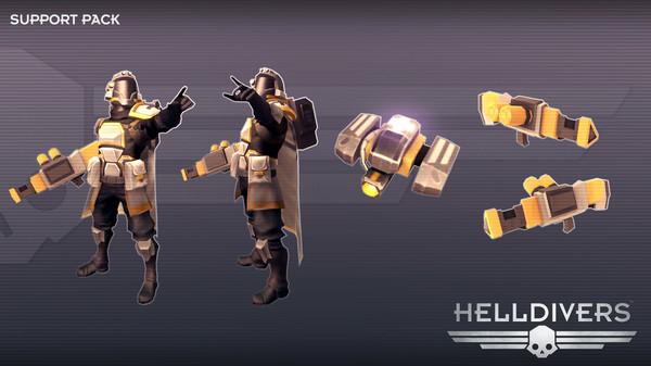 KHAiHOM.com - HELLDIVERS™ - Support Pack