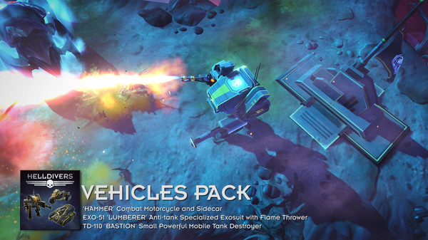 скриншот HELLDIVERS - Vehicles Pack 2