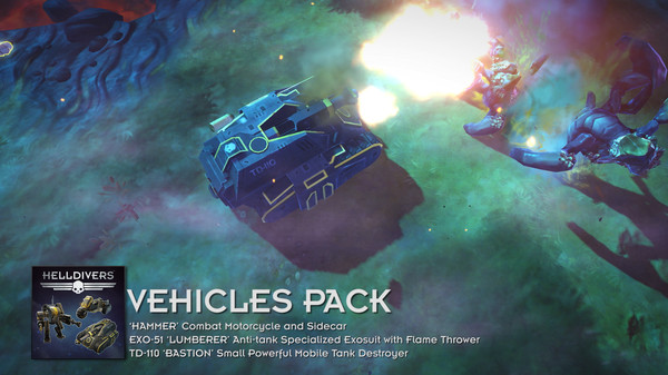 скриншот HELLDIVERS - Vehicles Pack 1