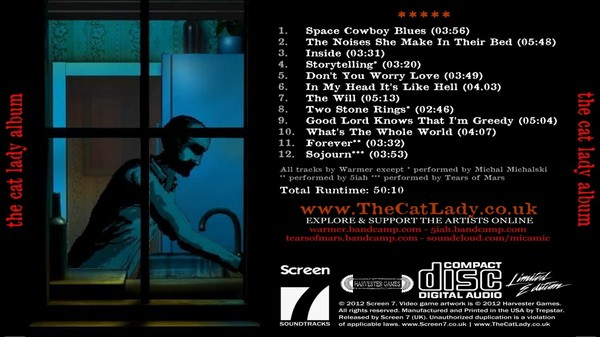 скриншот The Cat Lady Album (Music From The Video Game) 1