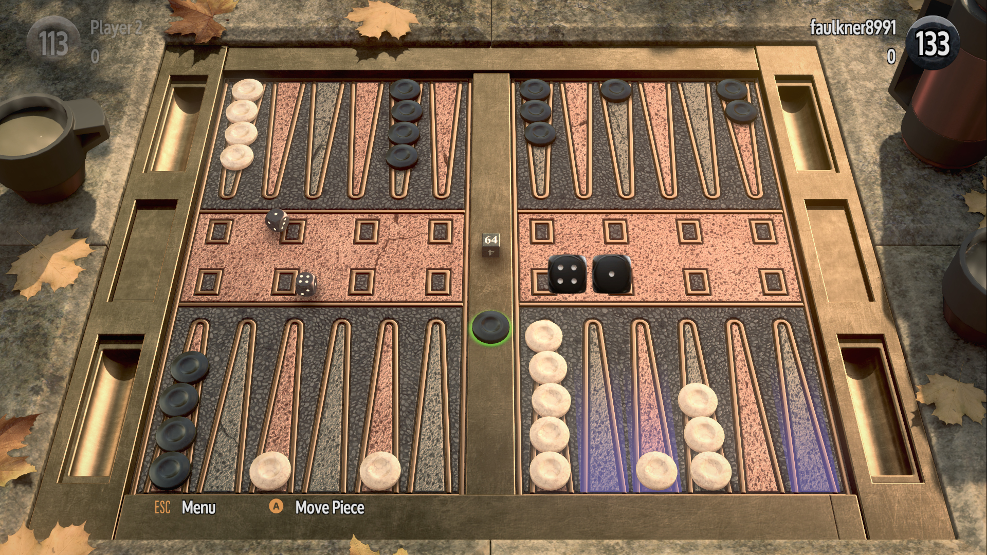 🕹️ Play Classic Backgammon Game Against Computer or 2 Player