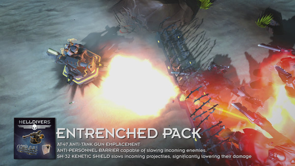 скриншот HELLDIVERS - Entrenched Pack 1