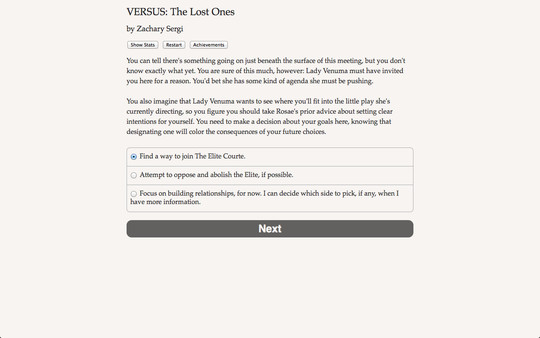 скриншот VERSUS: The Lost Ones 1