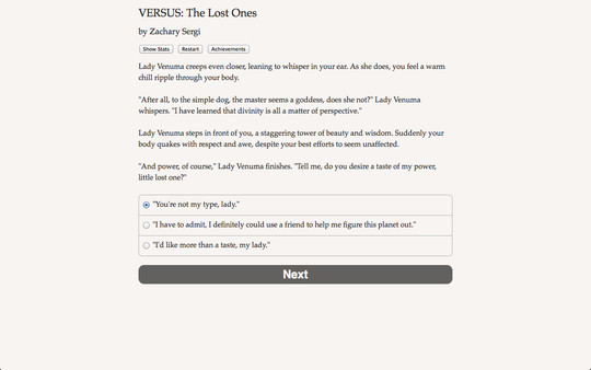 скриншот VERSUS: The Lost Ones 2