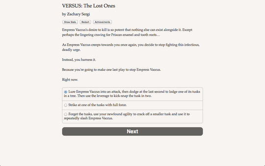 скриншот VERSUS: The Lost Ones 0
