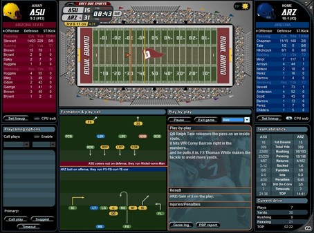 скриншот Bowl Bound College Football 3