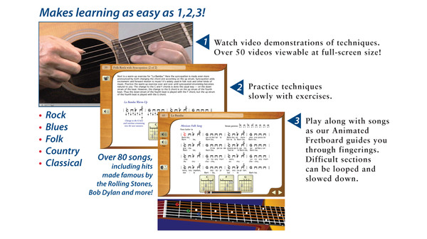 скриншот eMedia Guitar Method 0