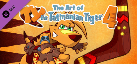 ty the tasmanian tiger 4 - the art of vertical card thumbnail