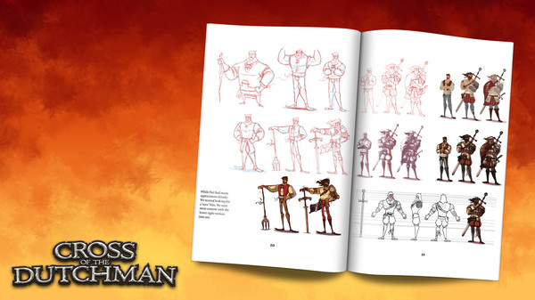 Cross of the Dutchman - Artbook for steam Cross of the Dutchman - Artbook for steam