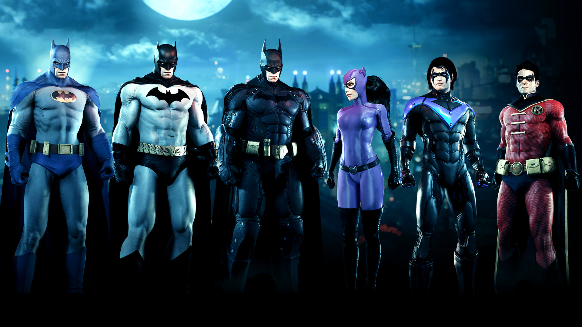 batman arkham city catwoman skins