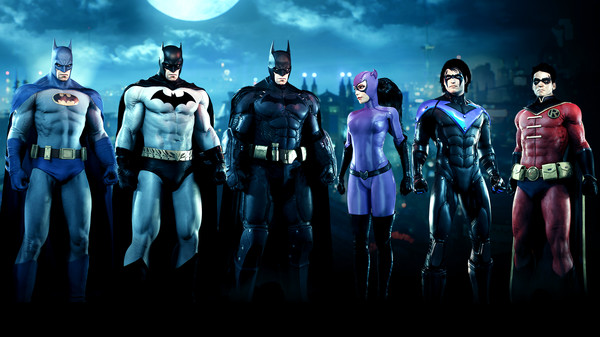 KHAiHOM.com - Batman™: Arkham Knight - Bat-Family Skin Pack