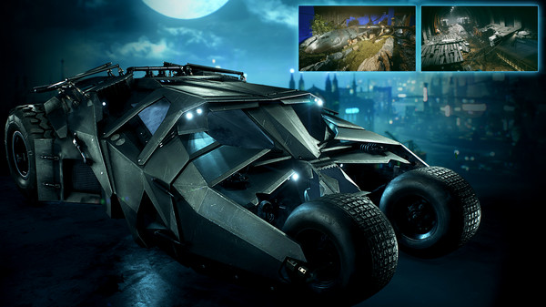 KHAiHOM.com - Batman™: Arkham Knight - 2008 Tumbler Batmobile Pack