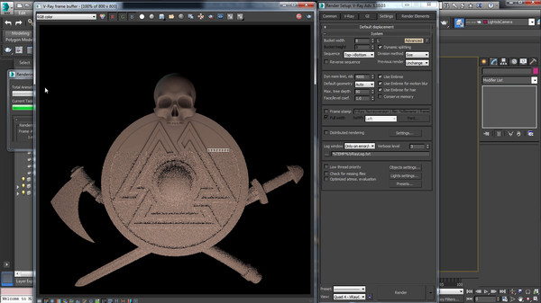 скриншот Introduction to 3D Prop Modeling and Design - Viking Armor and Weapons 5