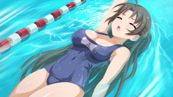 Sakura Swim Club скриншот