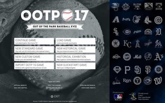 Out of the Park Baseball 17 скриншот