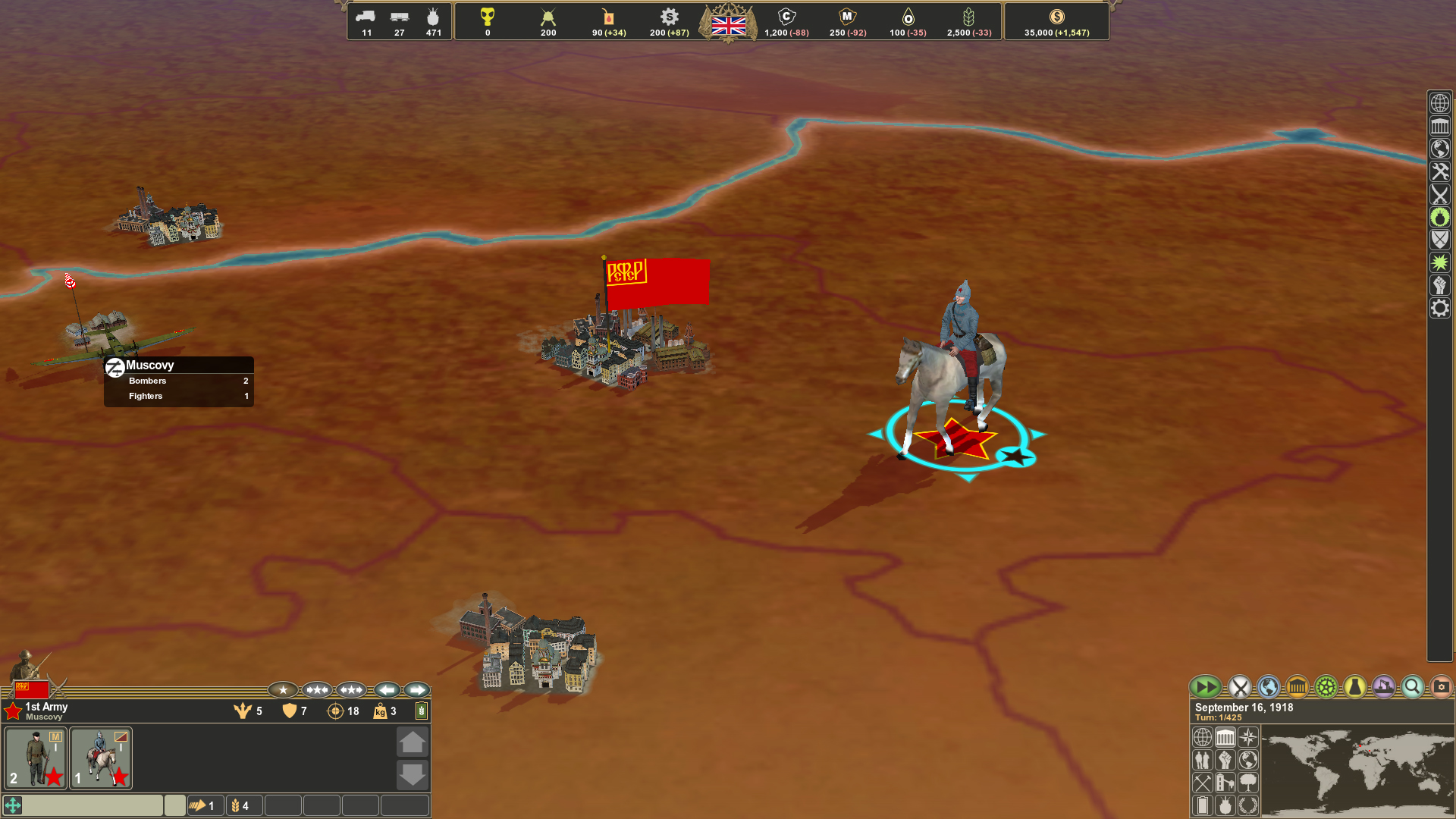 Making History: The Great War - The Red Army Featured Screenshot #1