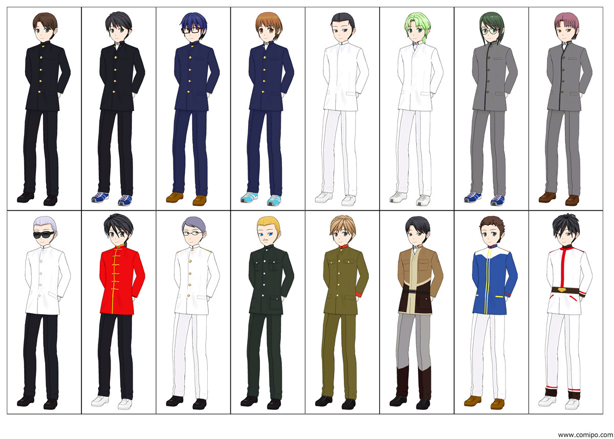 ComiPo!: Blazer & Gakuran screenshot screenshot 2