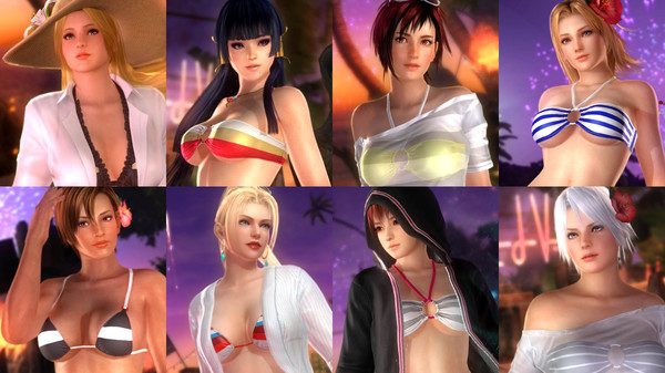 Hot Summer Costume Set for steam Hot Summer Costume Set for steam
