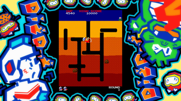 скриншот ARCADE GAME SERIES: DIG DUG 4