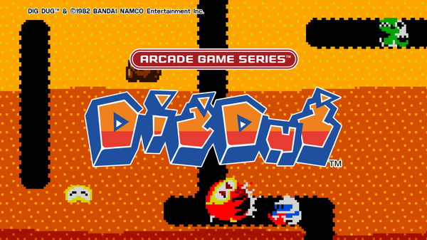 ARCADE GAME SERIES: DIG DUG screenshot