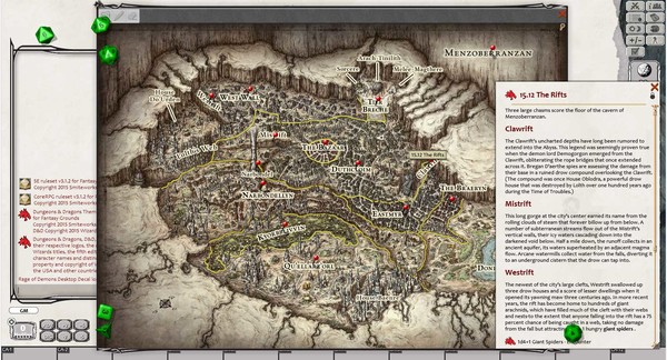 скриншот Fantasy Grounds - D&D Rage of Demons: Out of the Abyss 5
