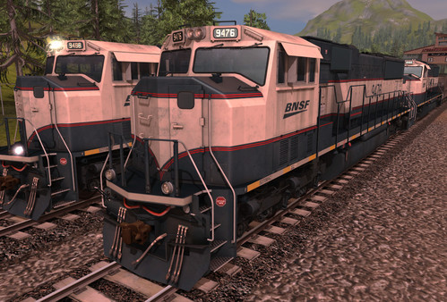 скриншот TANE DLC: BNSF Railway EMD SD70MAC Executive Patch 0