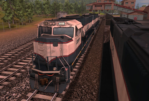 скриншот TANE DLC: BNSF Railway EMD SD70MAC Executive Patch 4