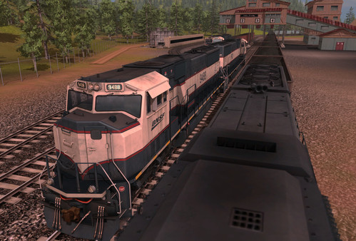 скриншот TANE DLC: BNSF Railway EMD SD70MAC Executive Patch 3