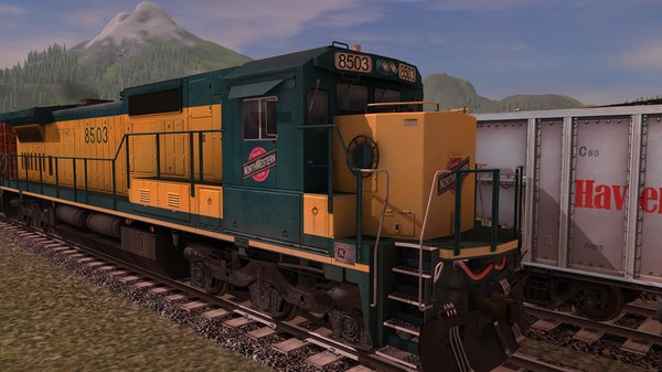 скриншот TANE DLC: Chicago & North Western GE C40-8 1