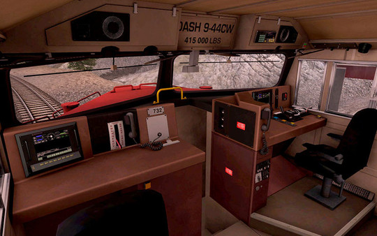 скриншот TANE DLC: BNSF GE Dash-9 44CW Warbonnet 3