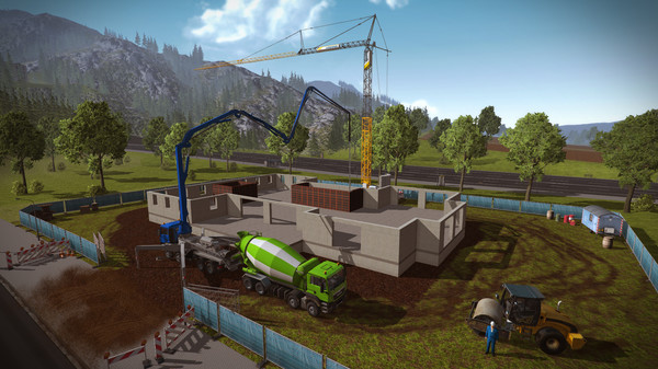 Construction Simulator 2015: St. John’s Hospital Fuchsberg for steam