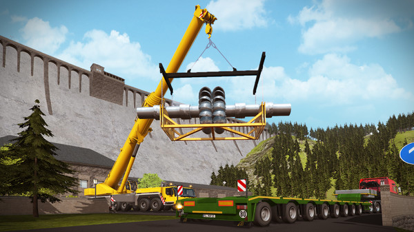 скриншот Construction Simulator 2015: Liebherr LTM 1300 6.2 5