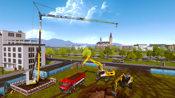 скриншот Construction Simulator 2015: Liebherr A 918 1