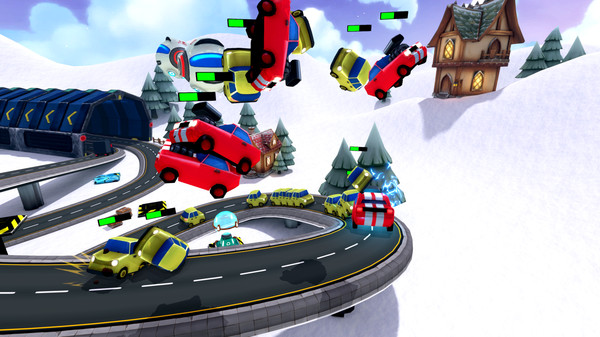скриншот Evil Robot Traffic Jam HD 1