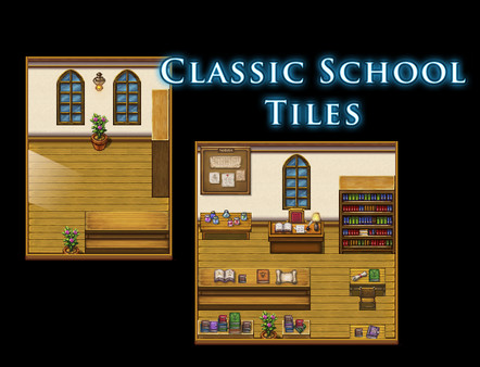 скриншот RPG Maker VX Ace - Classic School Tiles 2