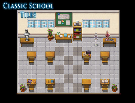 скриншот RPG Maker VX Ace - Classic School Tiles 0