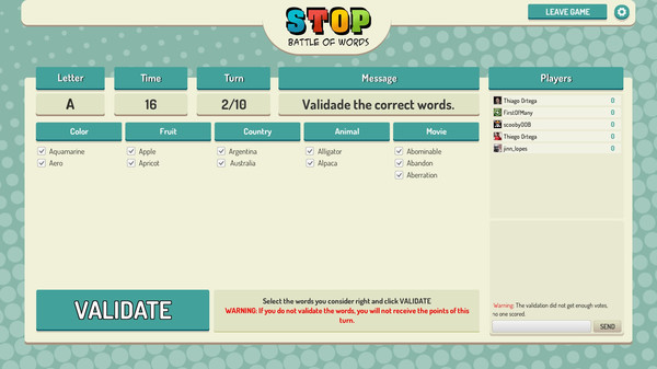 скриншот Stop Online - Battle of Words 5