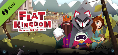 Flat Kingdom Paper's Cut Edition Demo banner